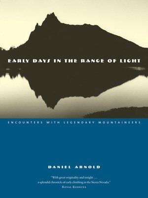 cover image of Early Days in the Range of Light